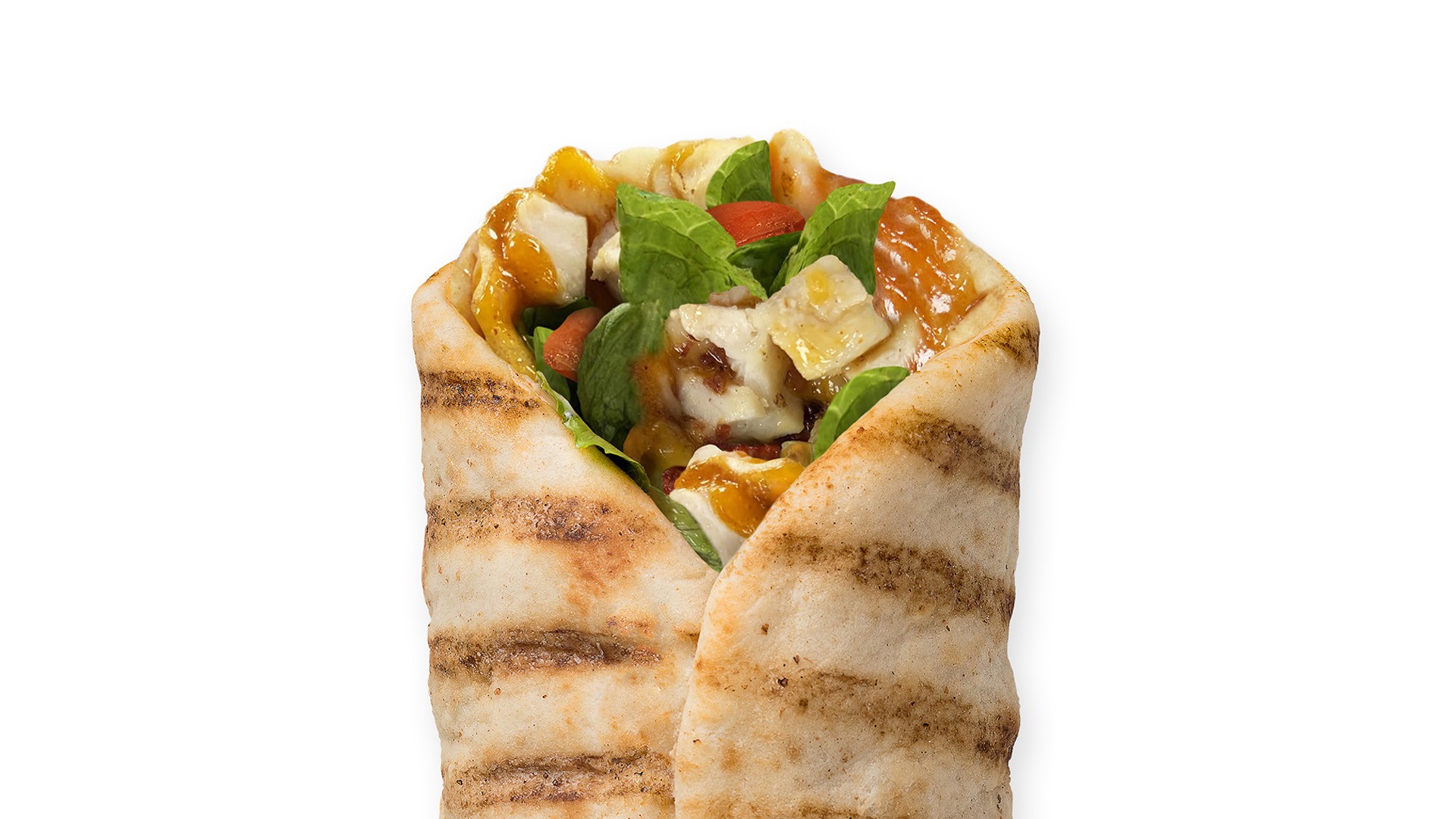 Hot Honey Chicken grilled flatbread